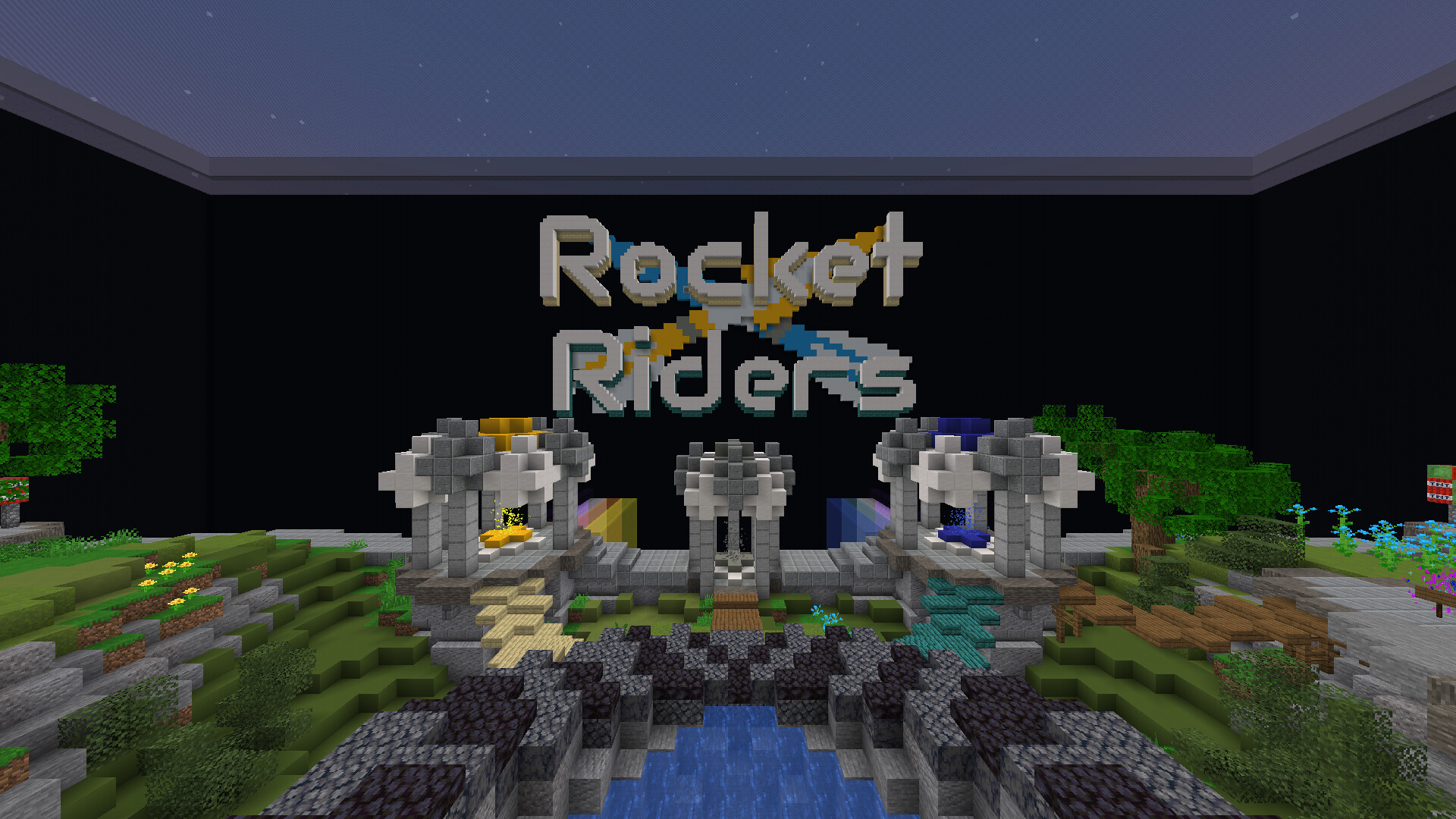 Rocket Riders Minecraft Map