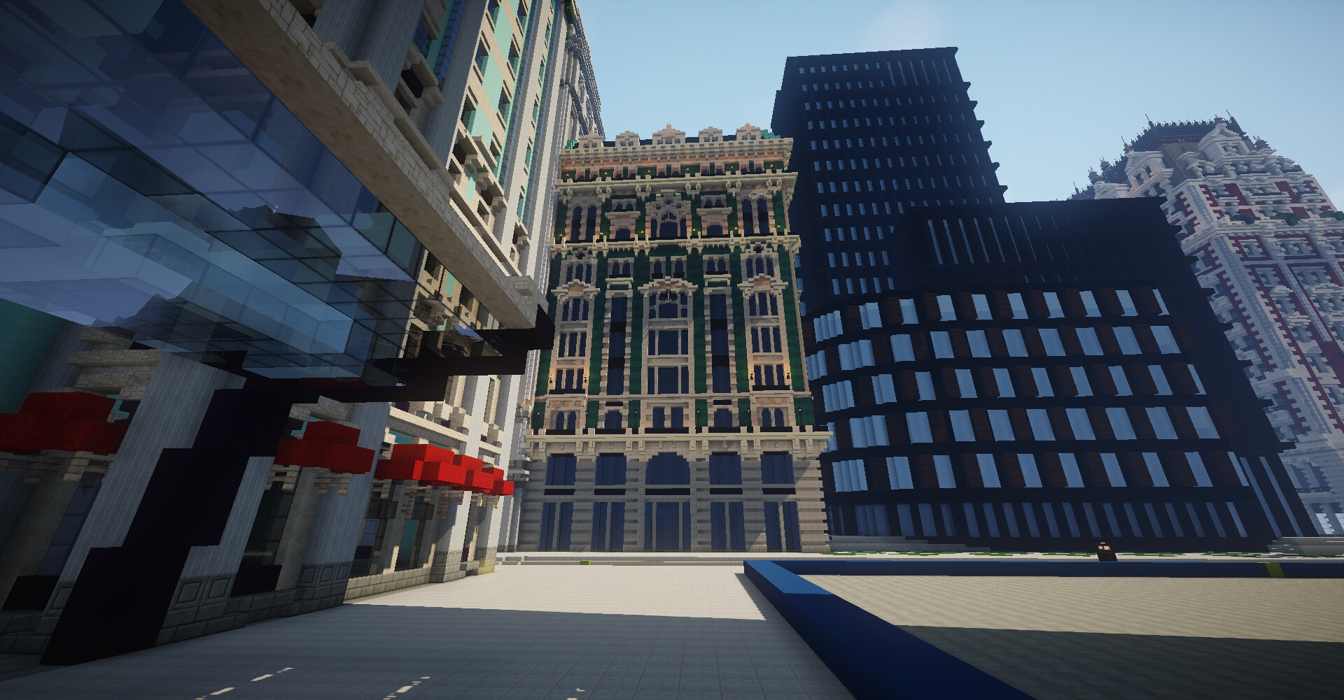 Jade Palace Building Capitol Minecraft Map