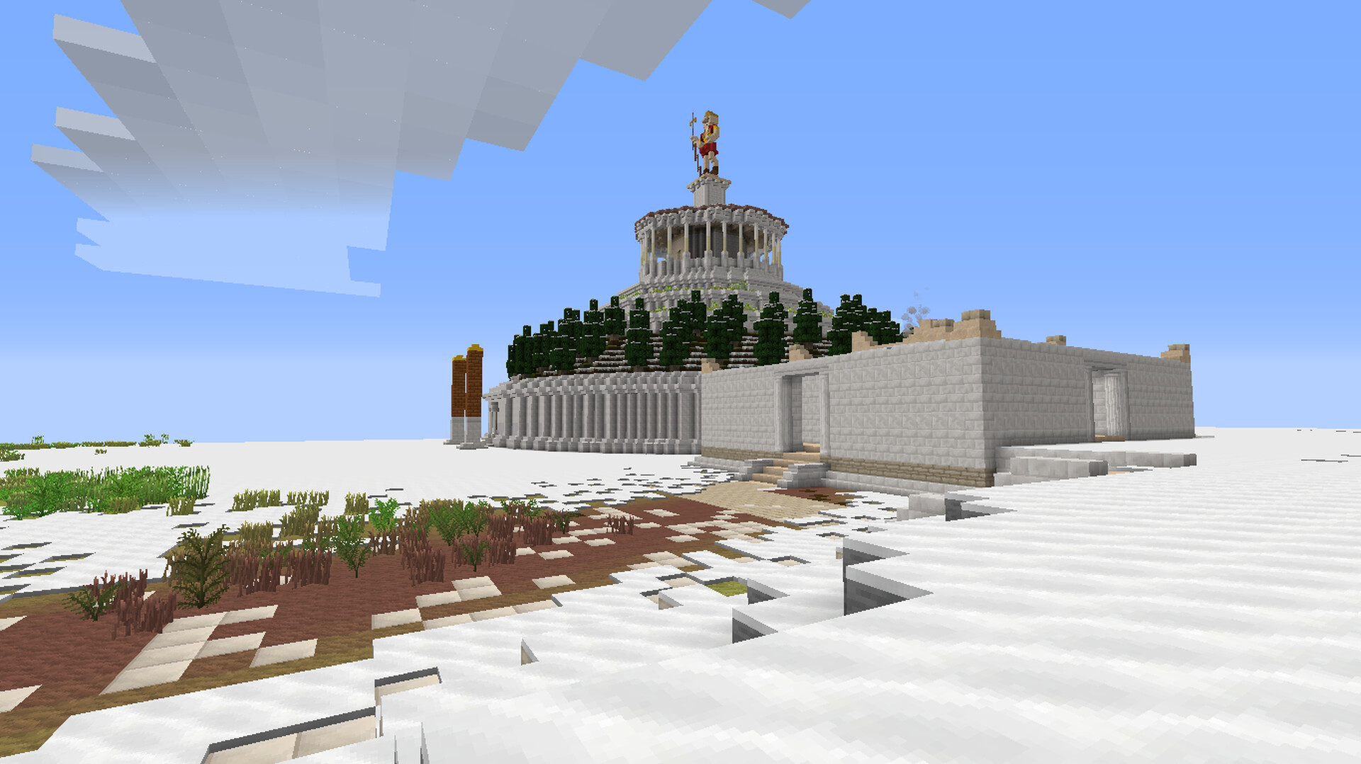 REGIONES DE LA ROMA ANTIGUA: REGIO IX - CIRCO FLAMINIO Minecraft Map