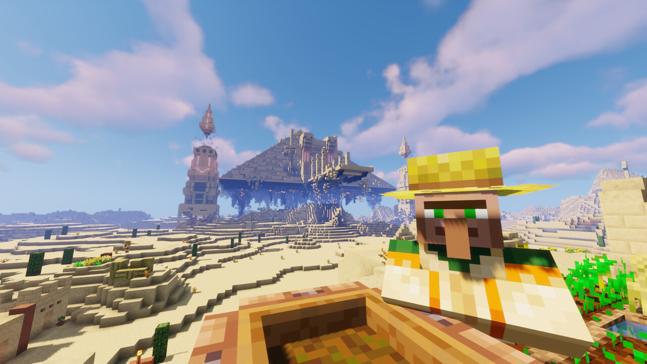 Ultimate Desert Temple Transformation!! Minecraft Map