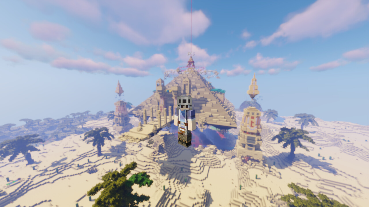 Ultimate Desert Temple Transformation!! Minecraft Map