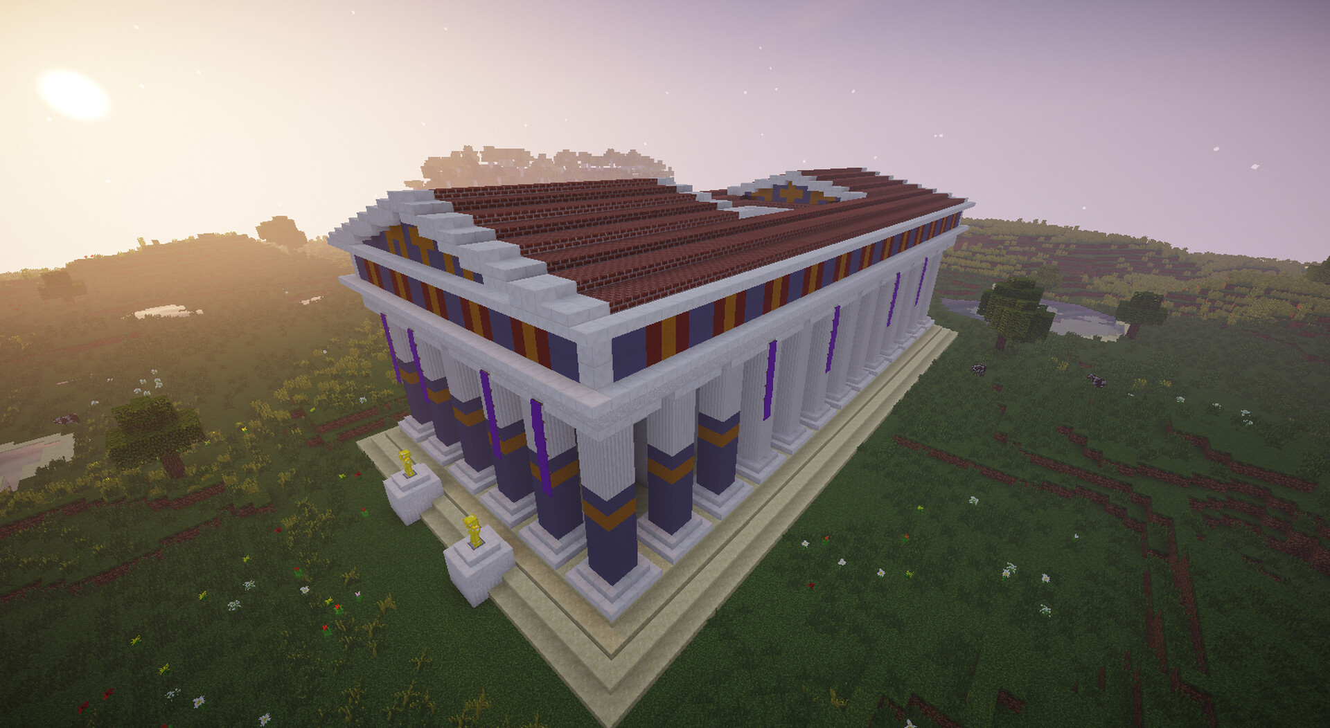 Statue of Zeus at Olympia Minecraft Map