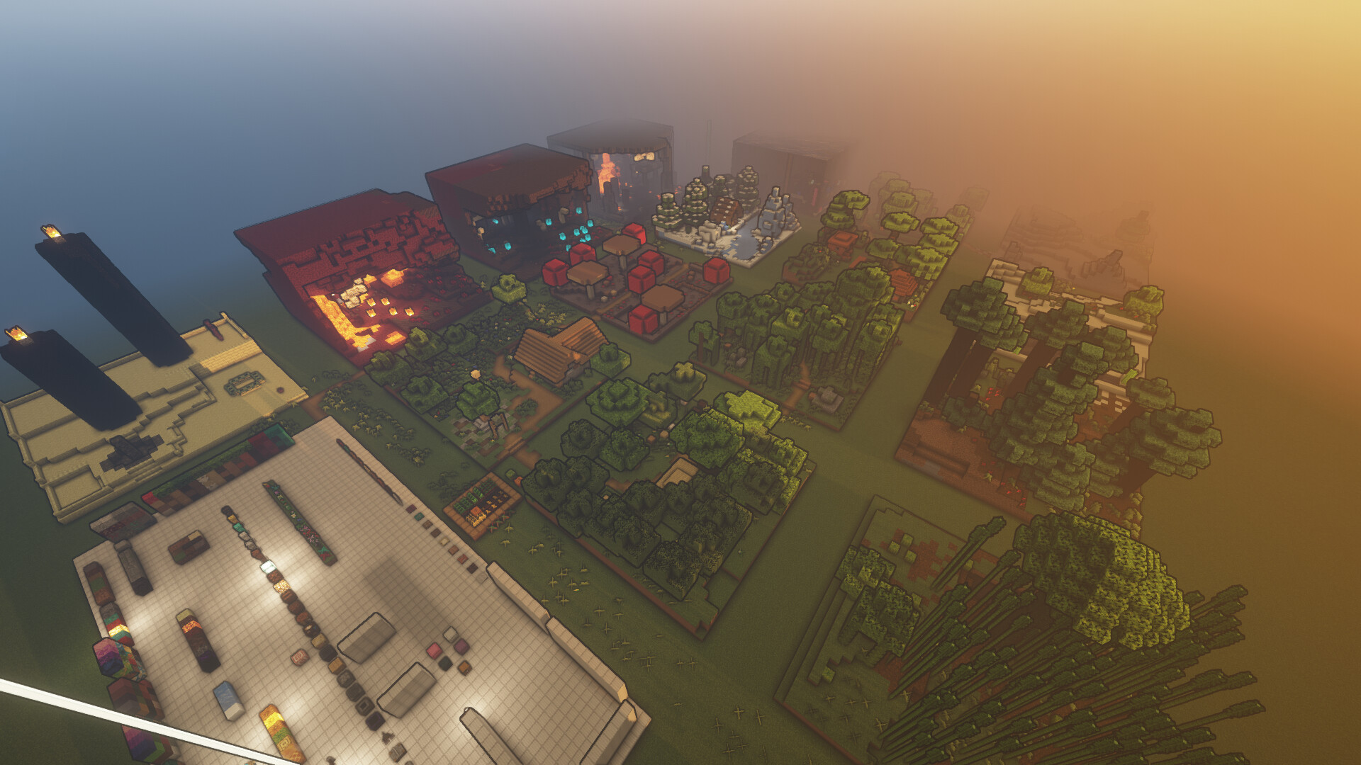 Biome Texture Test Map [Java] and [Bedrock] Minecraft Map