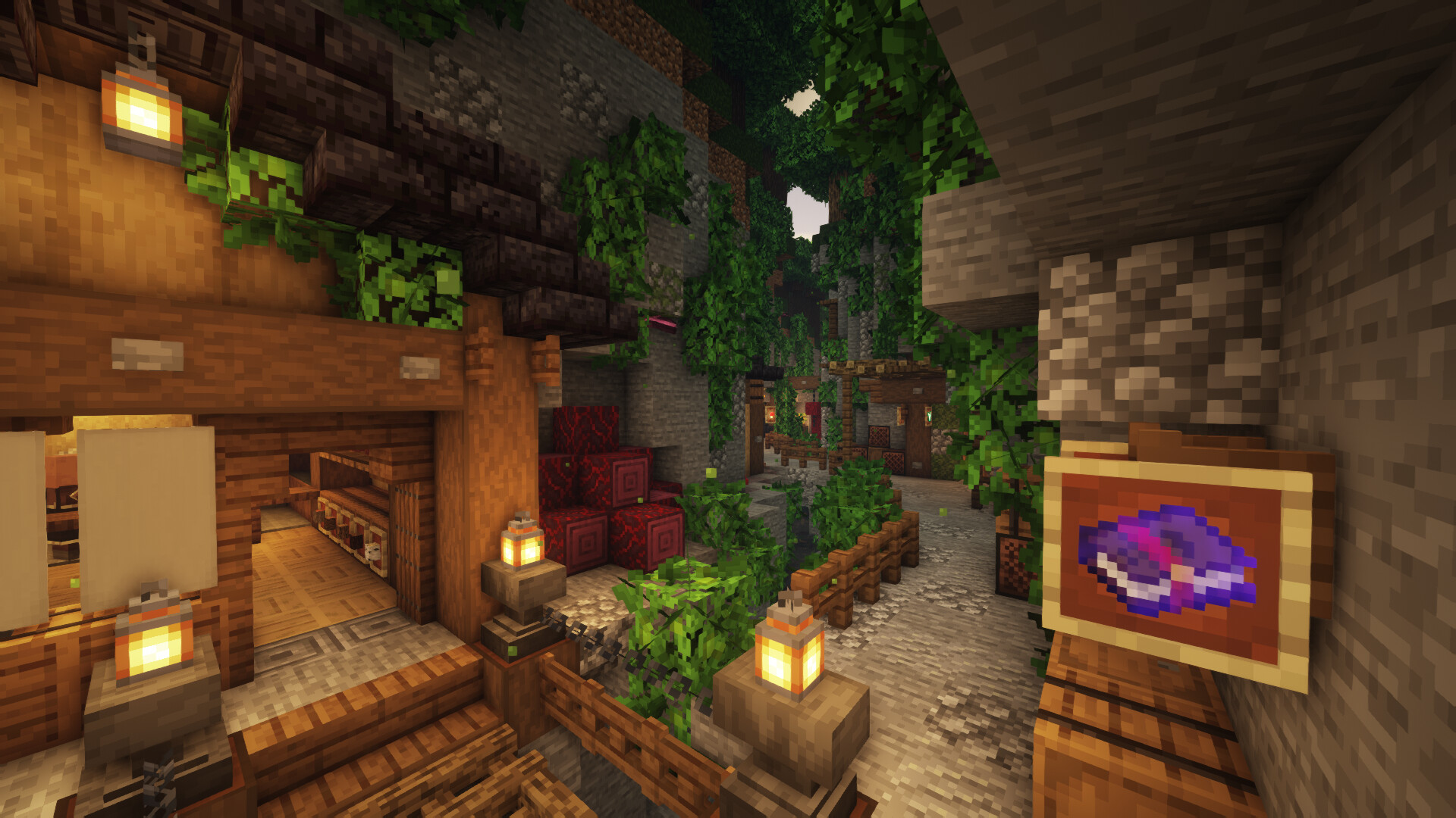 Ravine Trading Outpost Minecraft Map