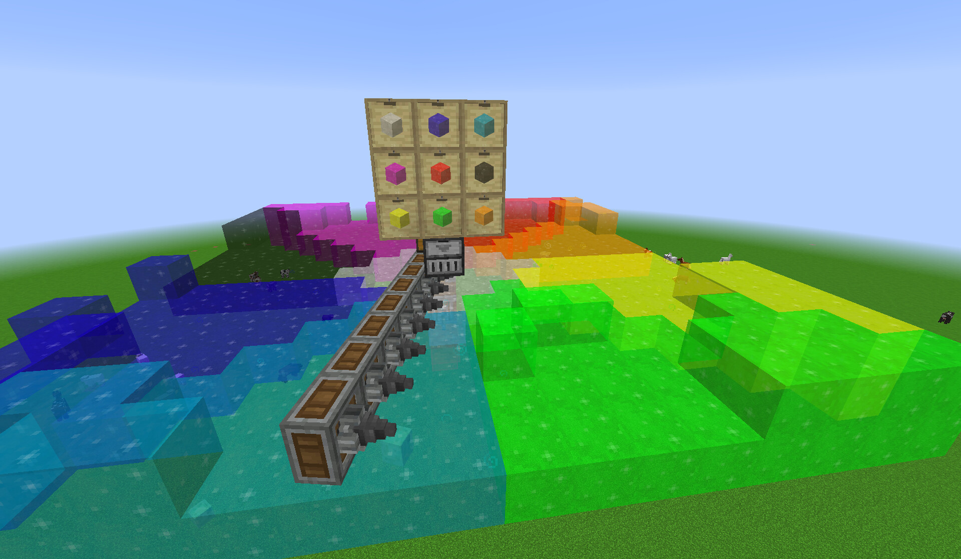 [Modded] Auto Cave Crystal Farm Quark + Create (1.15.2) Minecraft Map