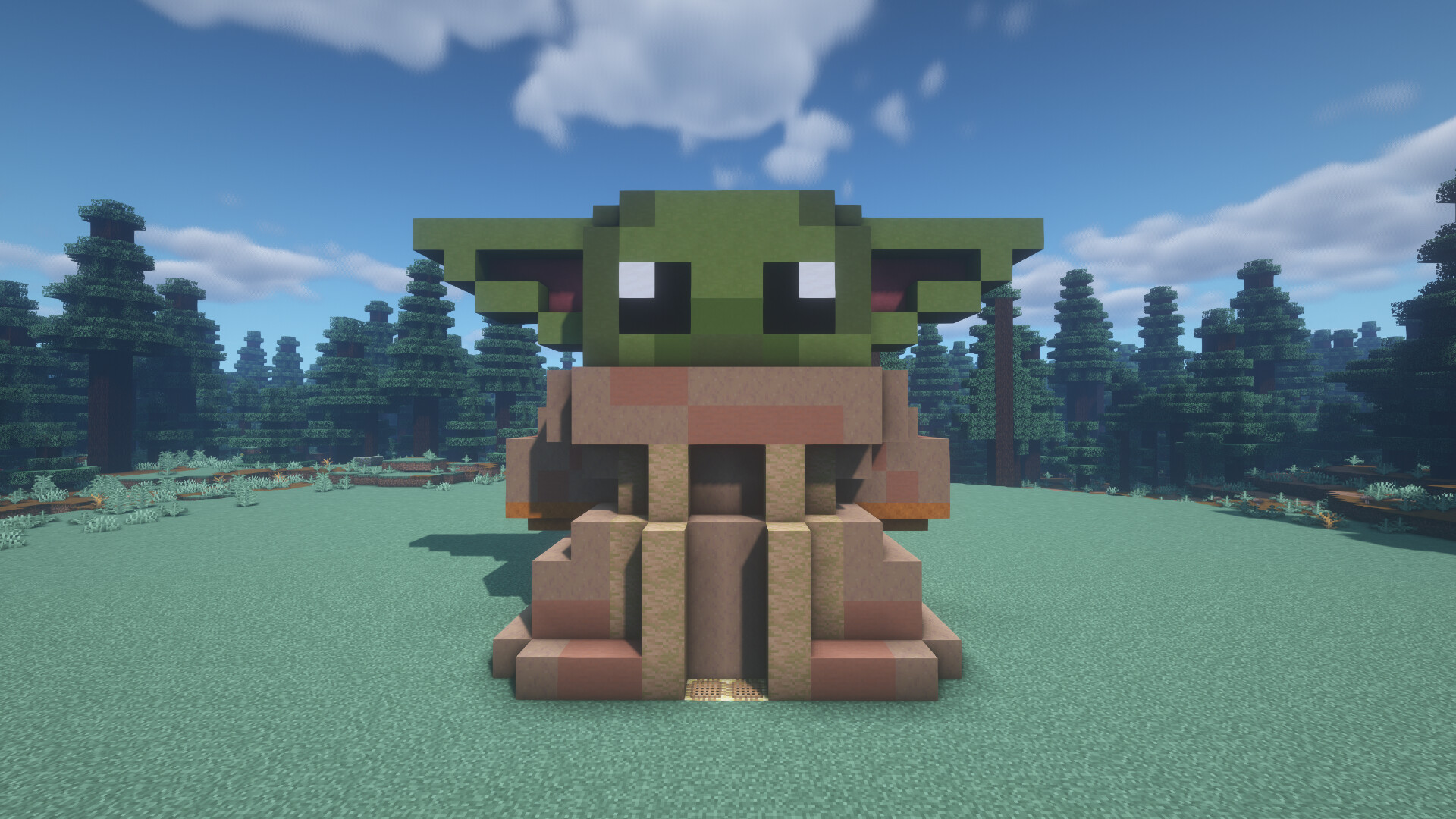 Star Wars Baby Yoda House Minecraft Map