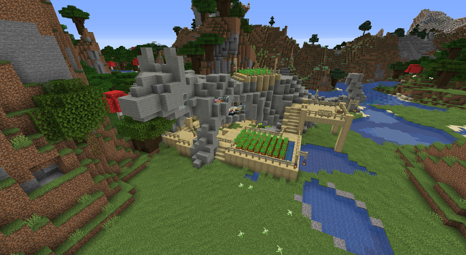 Cat house Minecraft Map