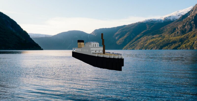 RMS Hamburg 1912 Out Of Service Minecraft Map