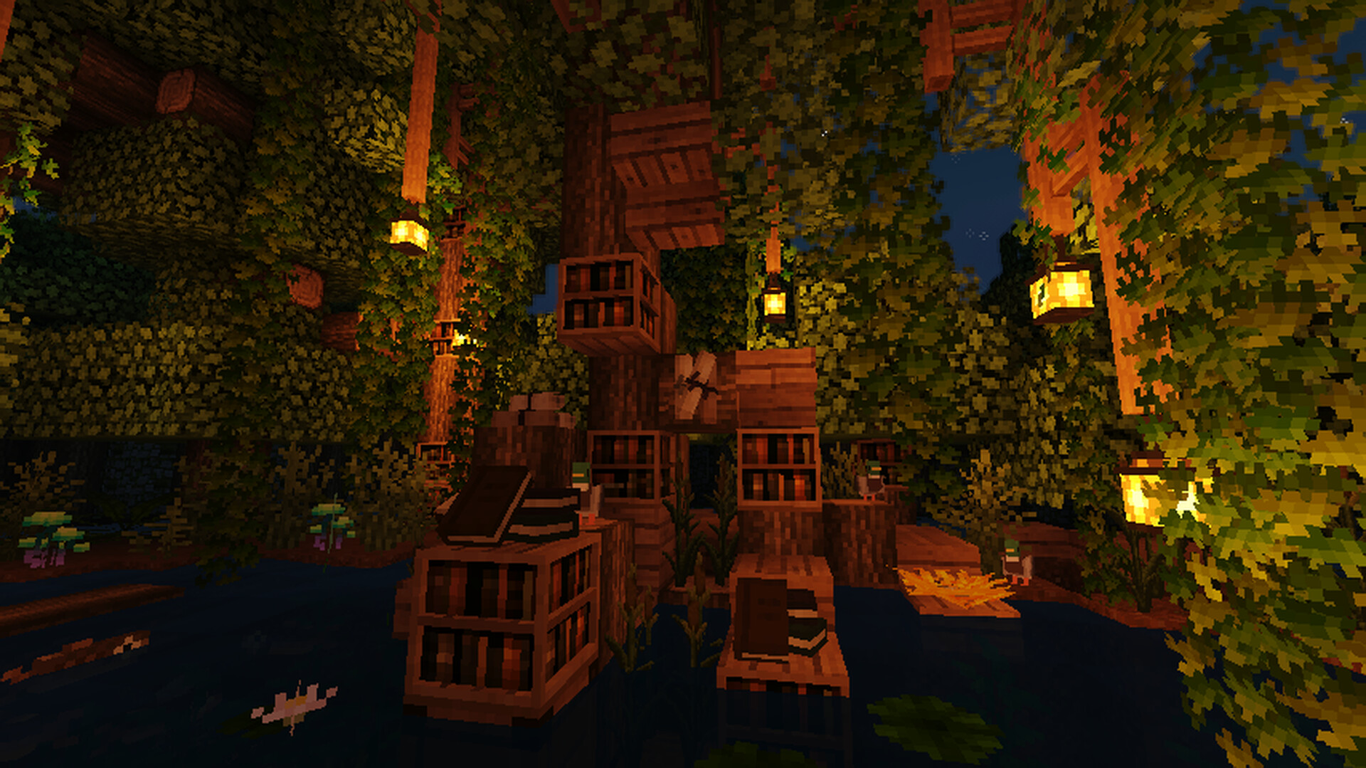 the library,,, Minecraft Map