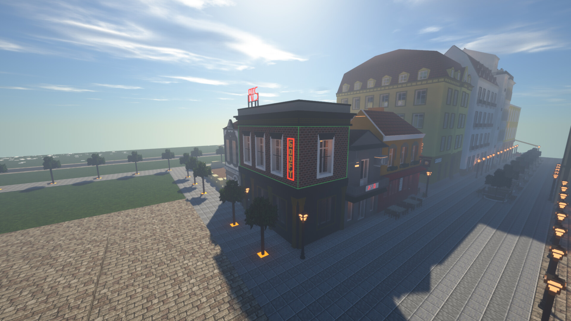 Chisels and bits/little tiles city on youtube Minecraft Map