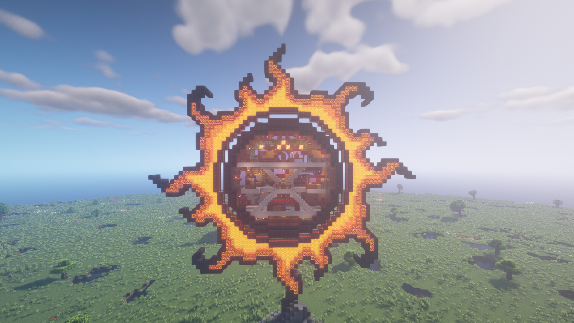 Minecraft Sun House Minecraft Map