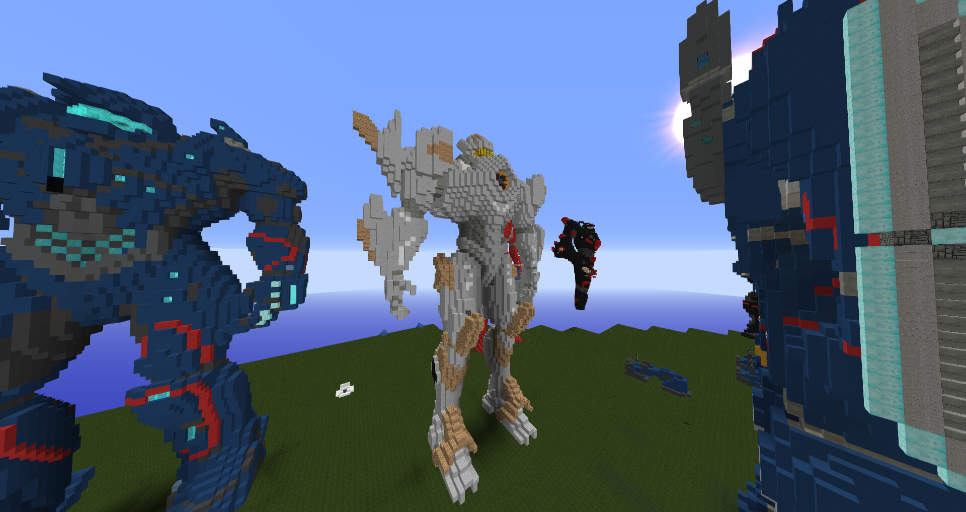 Pacific rim the black Hunter vertigo Jaeger Minecraft Map