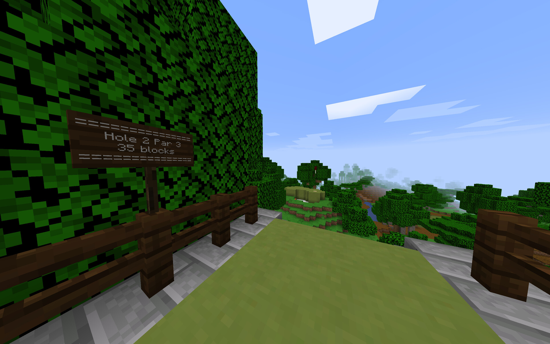 Northfall Ender Pearl Golf Course Minecraft Map