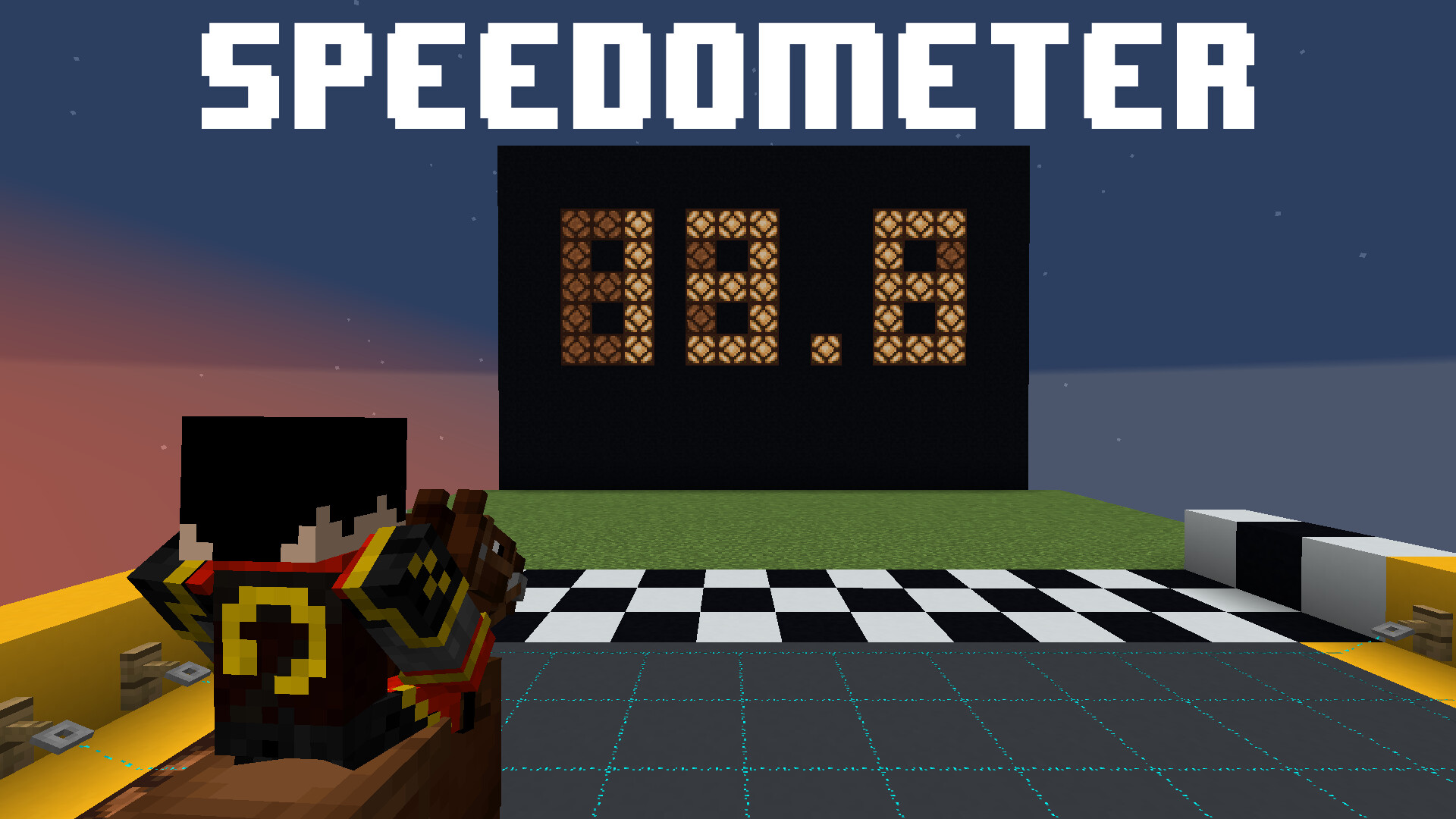 Horse Speedometer Minecraft Map
