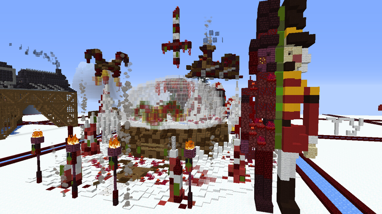Christmas Build Contest Fruitlab Server Event Minecraft Map