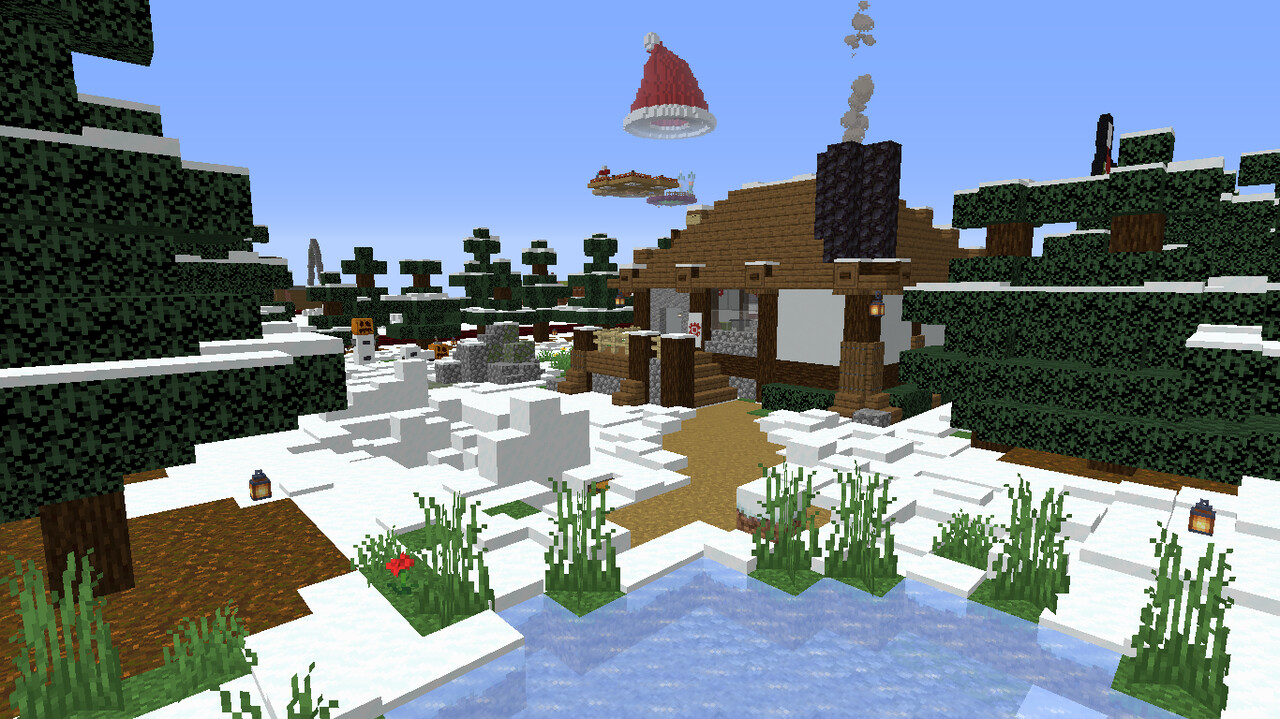 Christmas Build Contest Fruitlab Server Event Minecraft Map