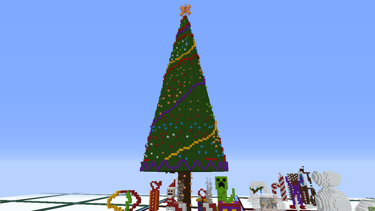Christmas Build Contest Fruitlab Server Event Minecraft Map