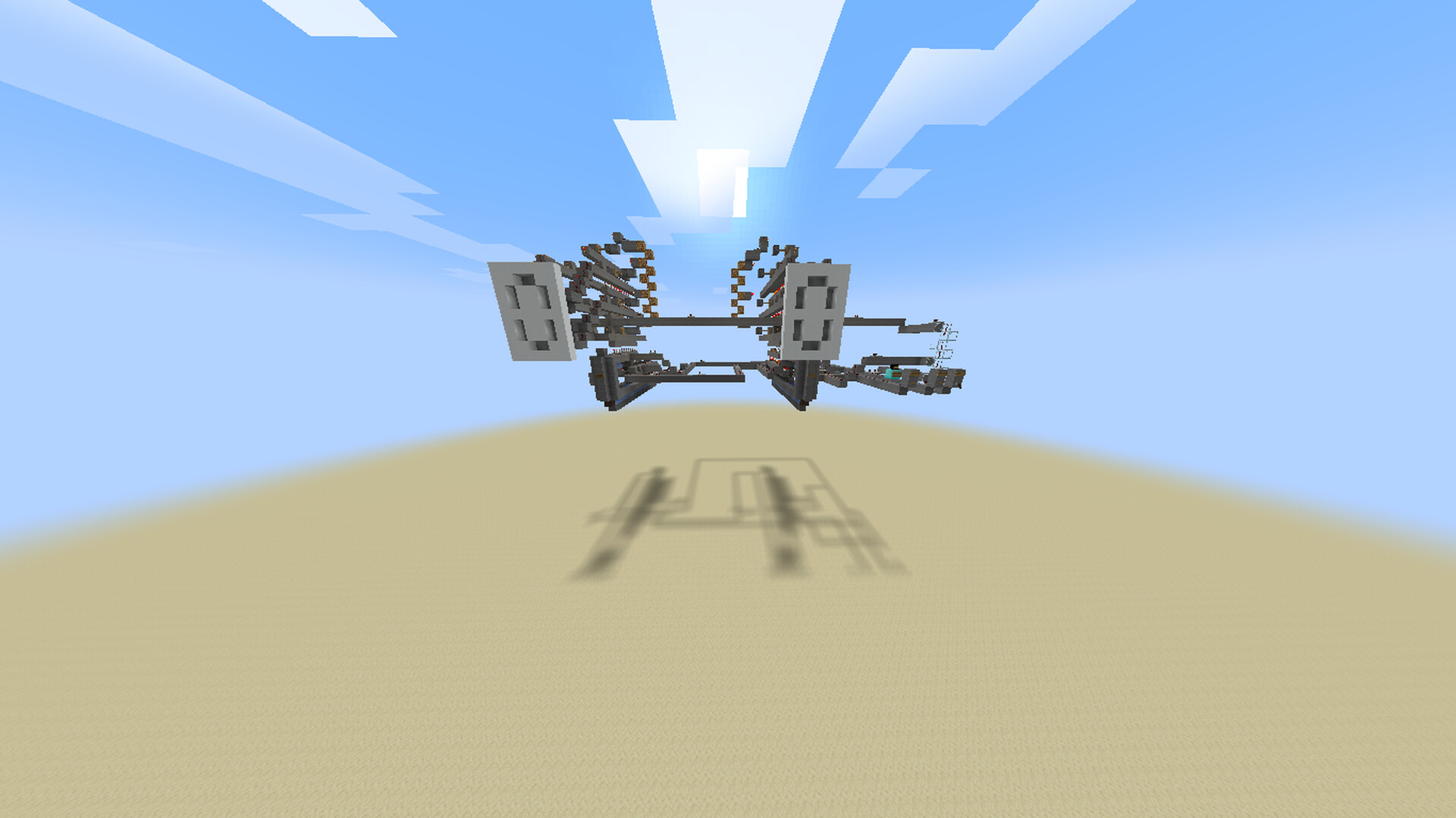 manual redstone counter Minecraft Map