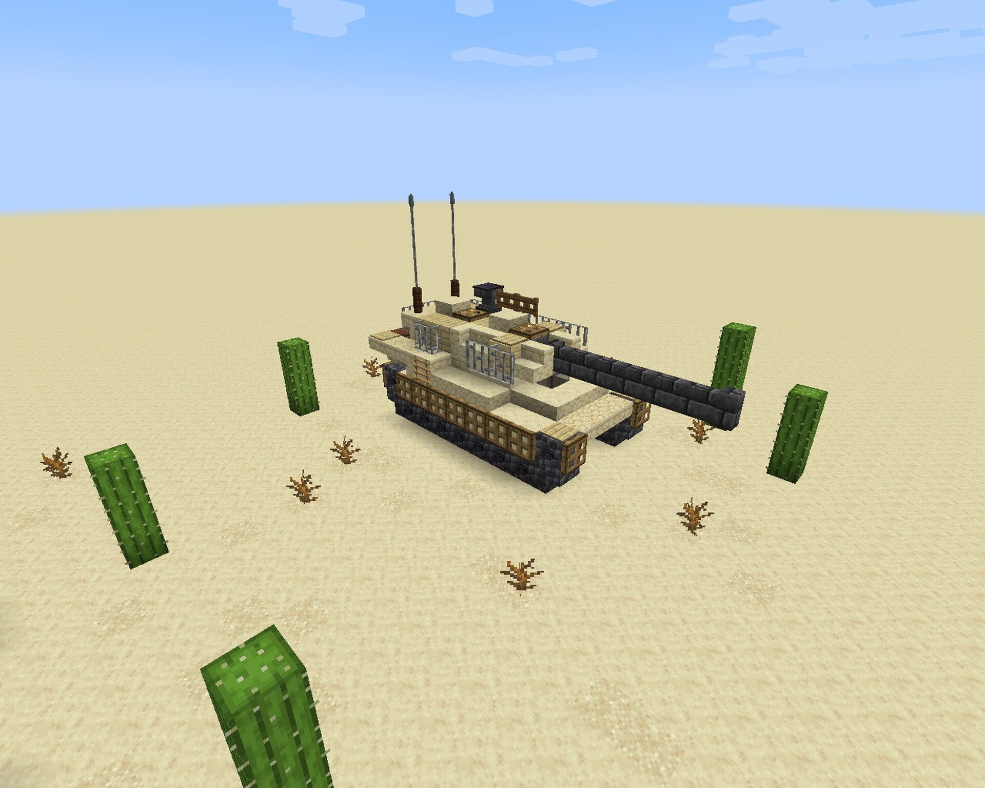 My battle vehicles Minecraft Map