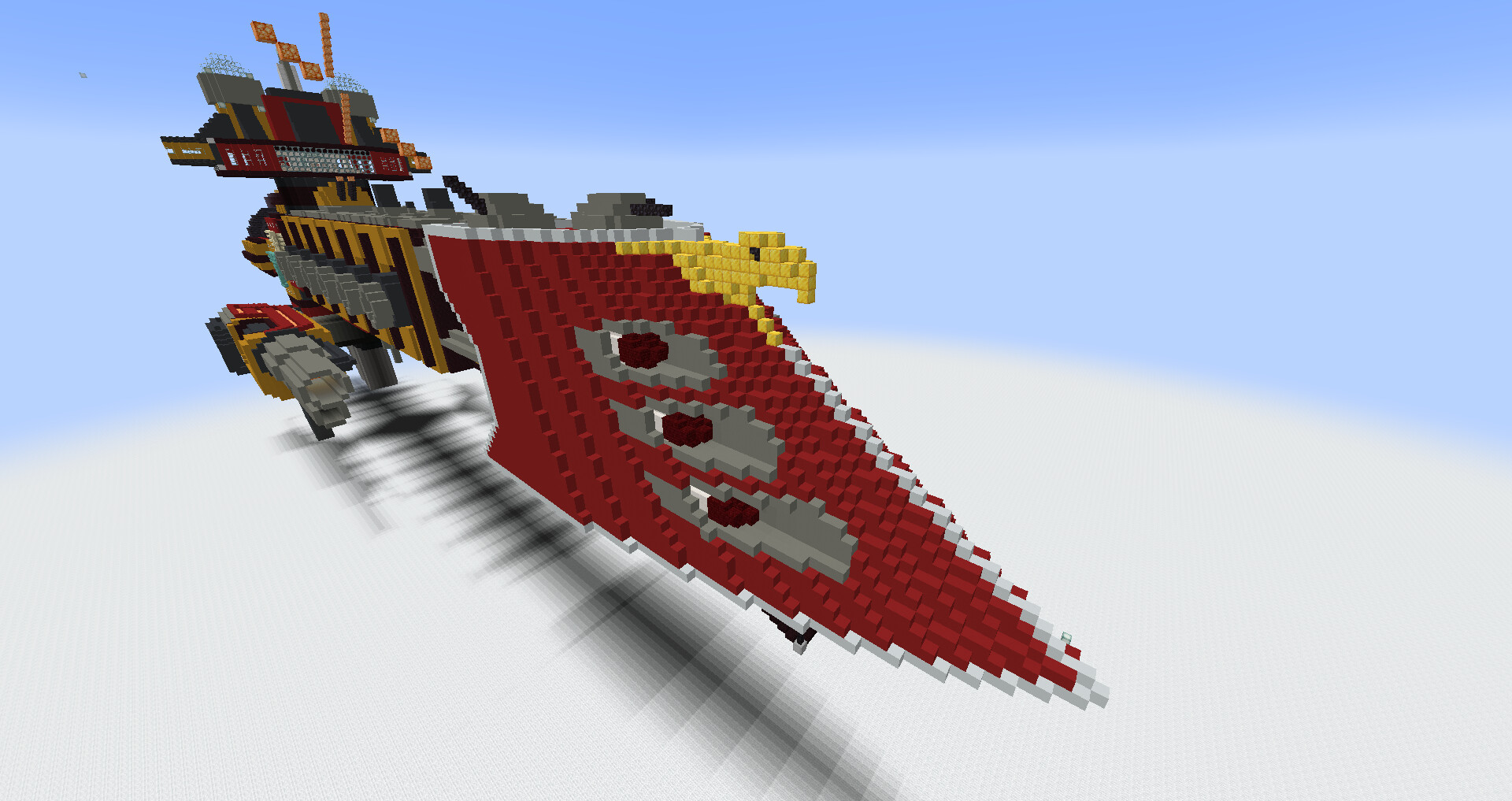 Warhammer 40k Inspired Ship Minecraft Map