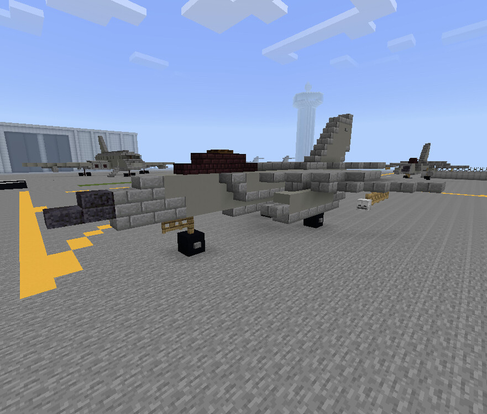 Panavia Tornado Jet Fighter GR.4 Minecraft Map