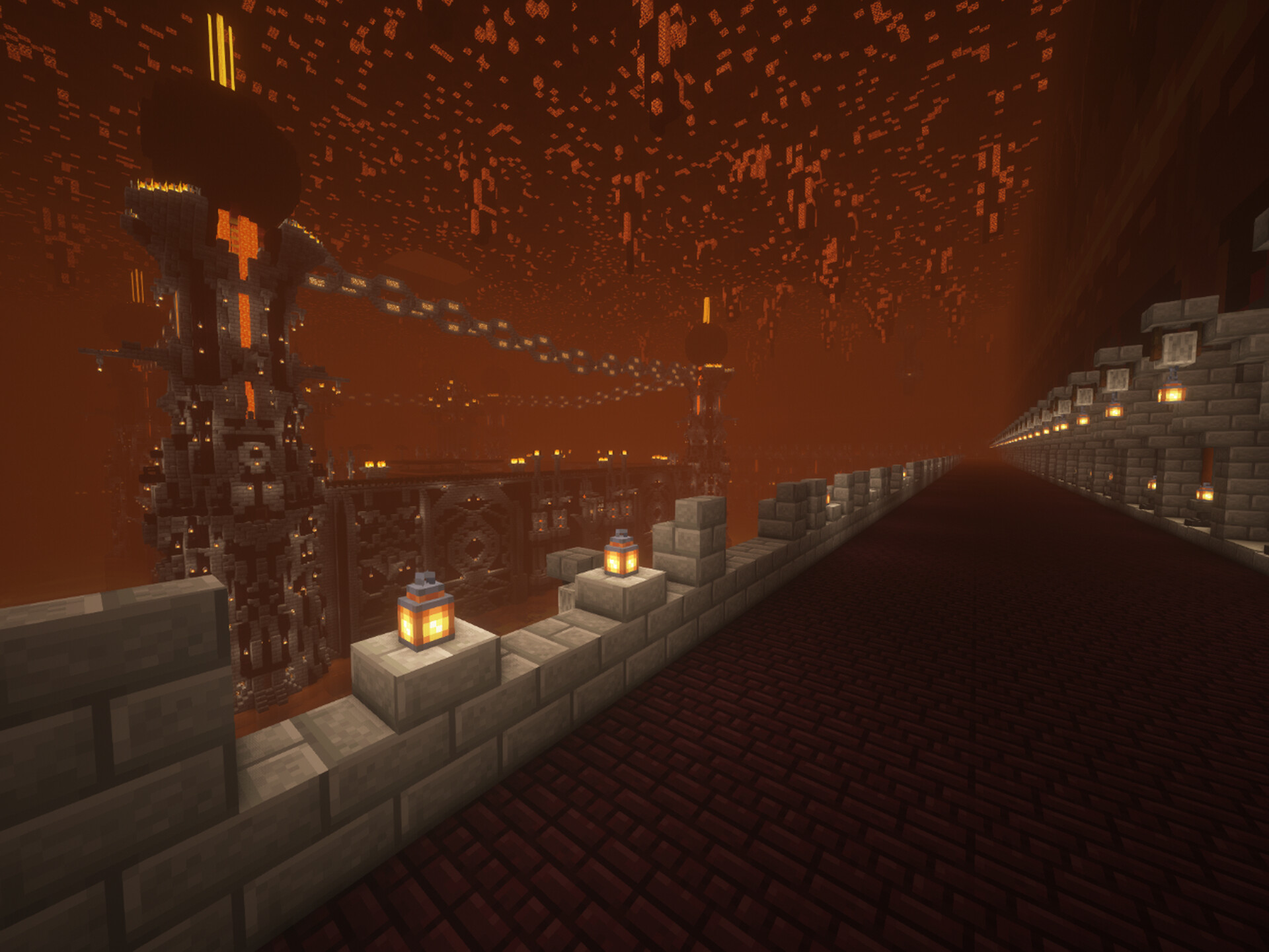 Nether Castle Minecraft Map