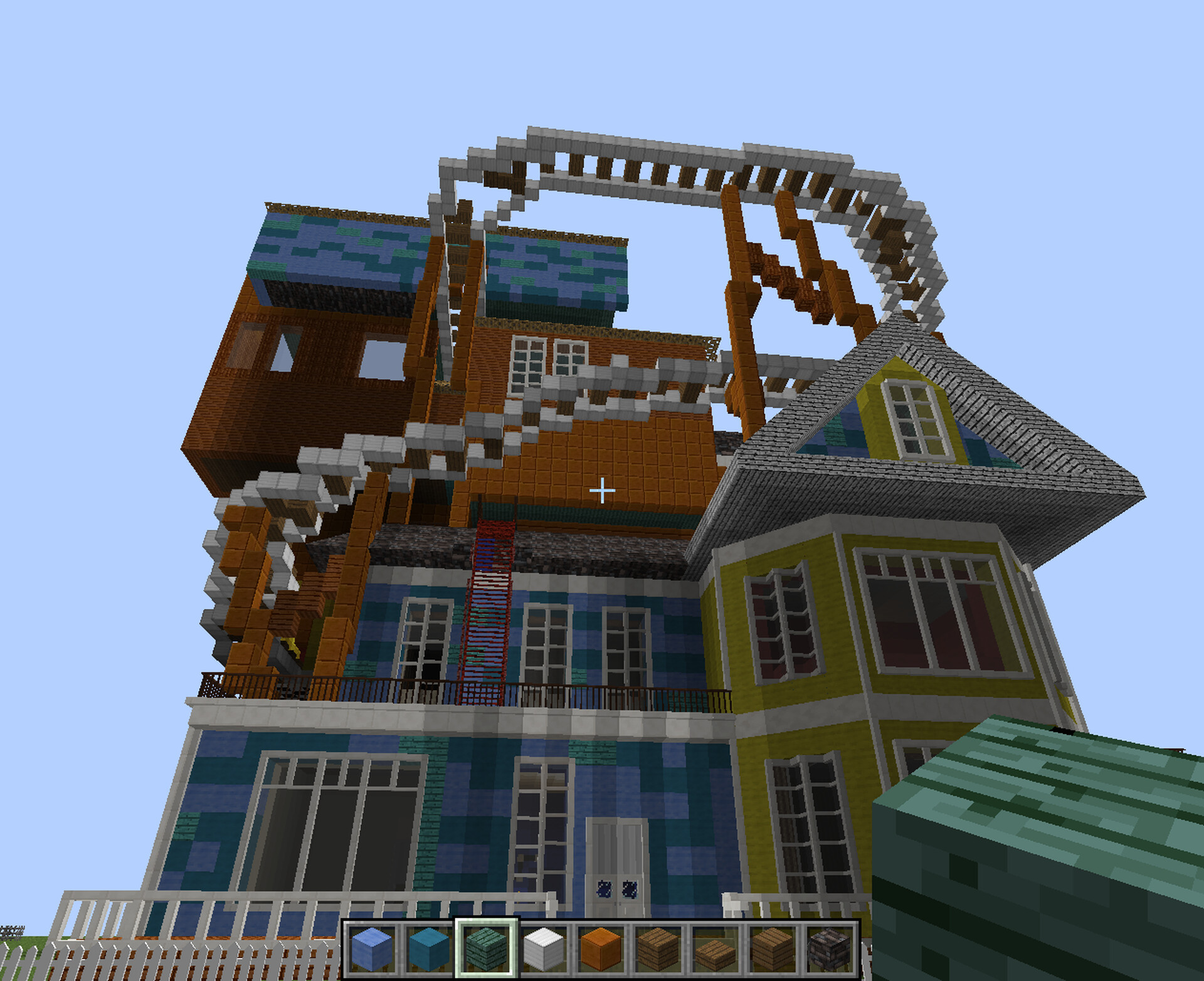 Atlantic craft Hello neighbor alpha 3 house (not fully finished yet ...