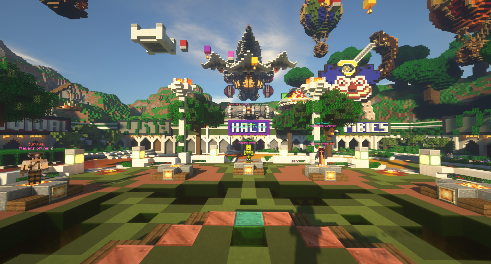 The updated Lab Hub! Minecraft Map