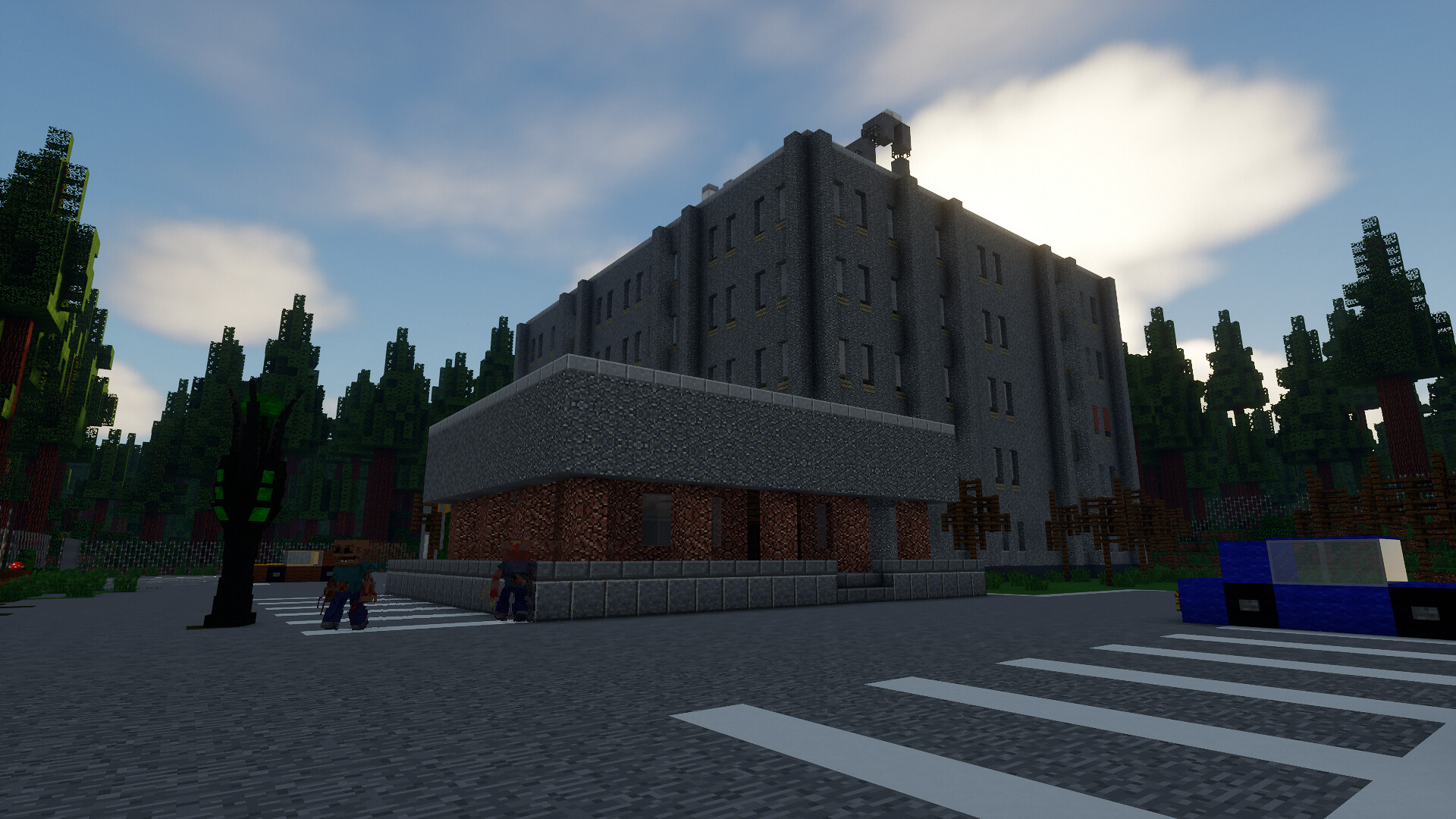 Labs 100 Days in a Parasite Apocalypse World Minecraft Map