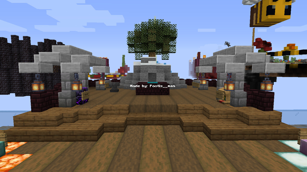 Hub Building Contest Fruitlab Server Event Minecraft Map