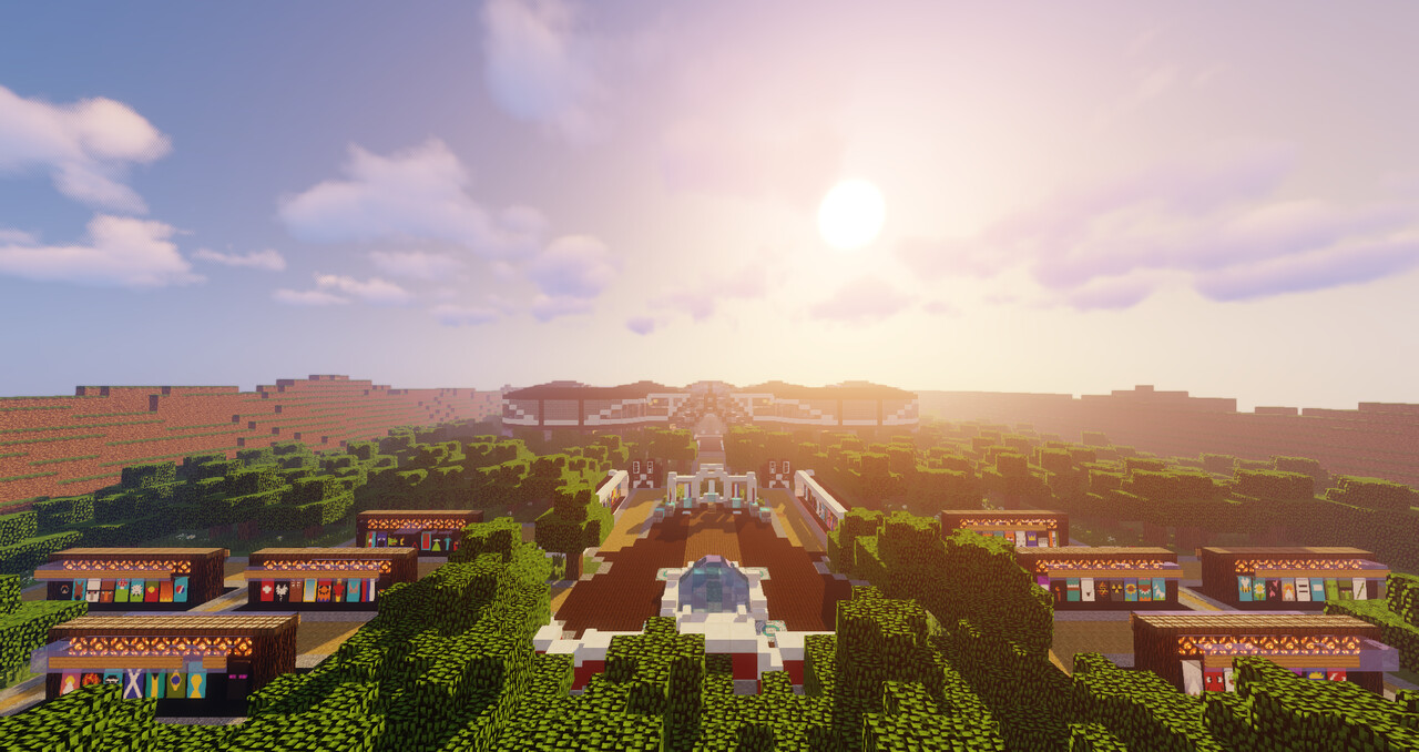 BANNER MANSION JohnRVF's Banner World! Minecraft Map