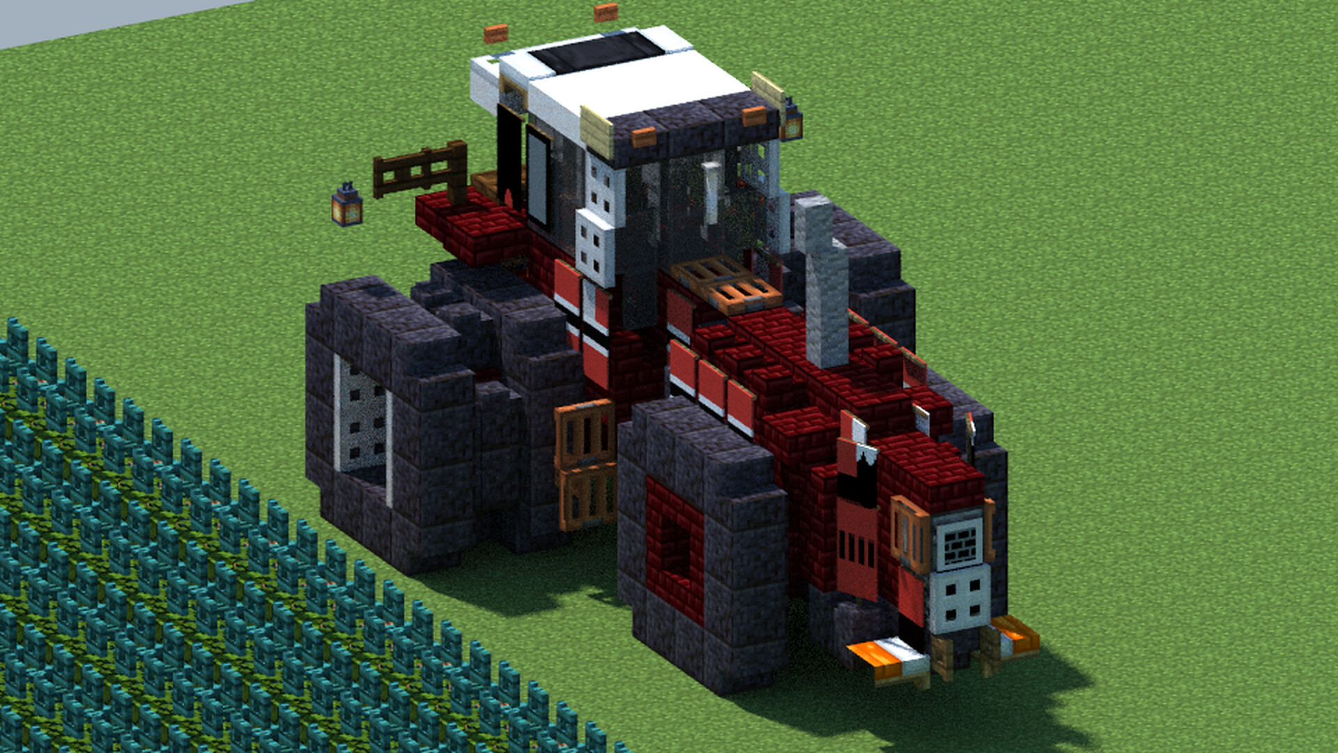 International 3788, 4WD tractor [With Download] Minecraft Map