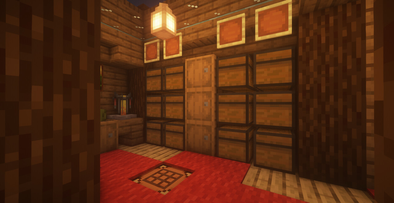 Underground Base | Basis of Survival Minecraft Map