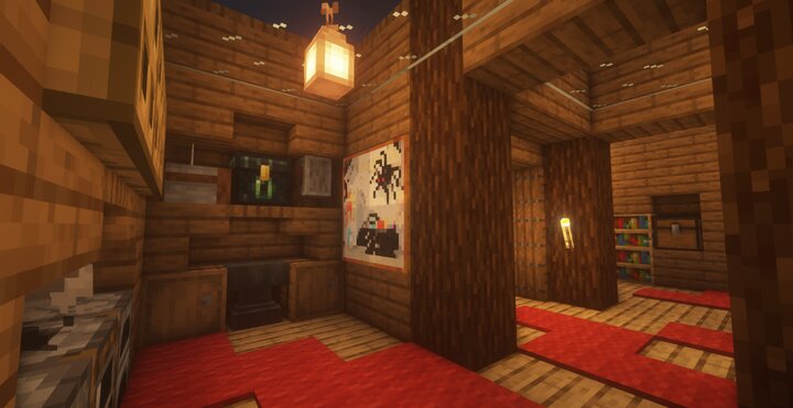 Underground Base | Basis of Survival Minecraft Map