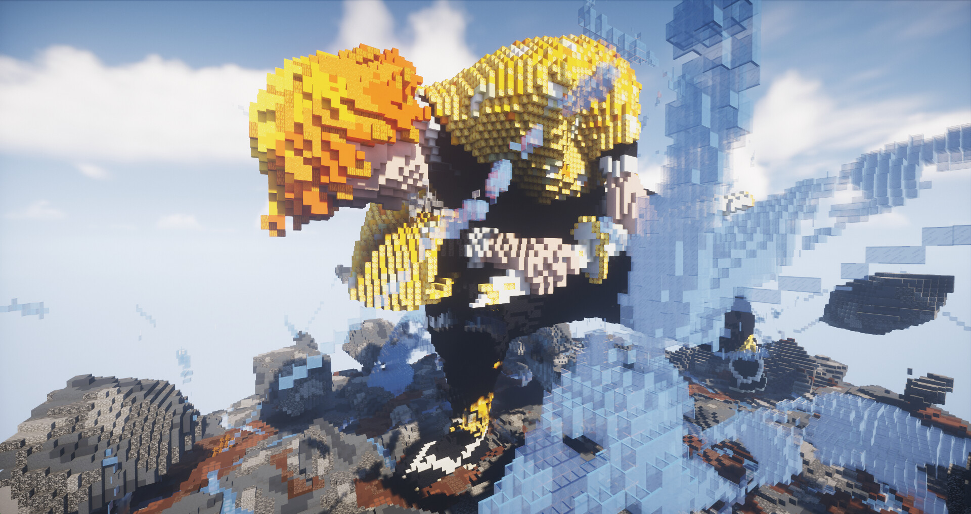 Organic Zenitsu Demon Slayer By ExoBattle Minecraft Map