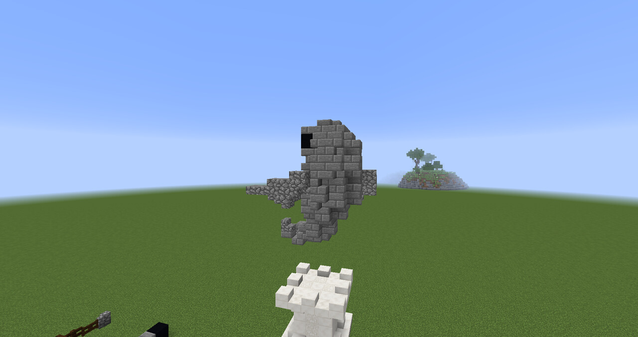 All Hail the Fish Statue Minecraft Map