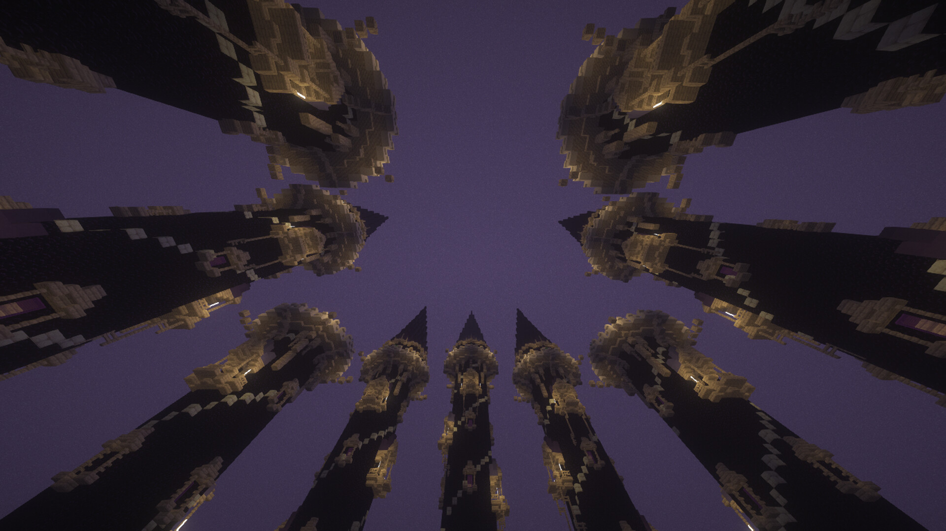 End city Minecraft Map