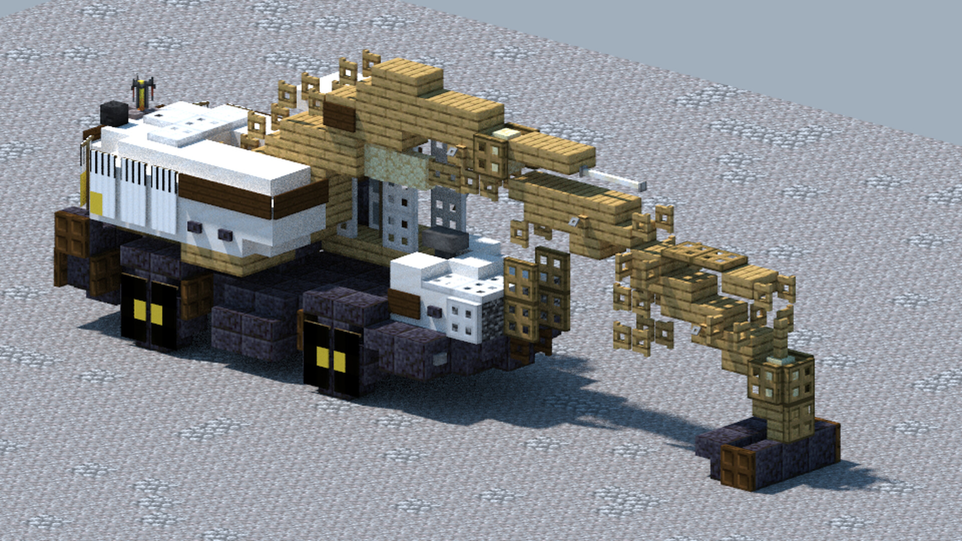 Case, Drott CruzAir 40, Wheeled Excavator. [With Download] Minecraft Map