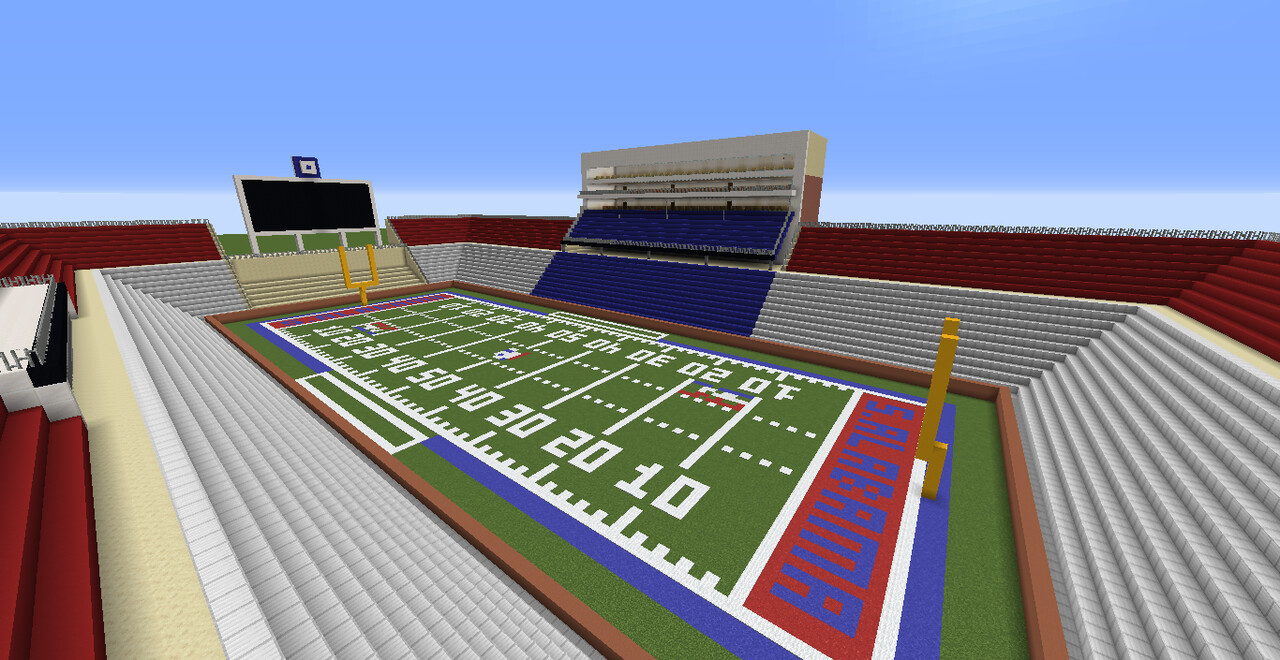 Hancock Whitney Stadium Minecraft Map