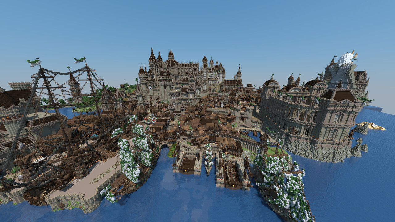 The Capital of Entropia Minecraft Map