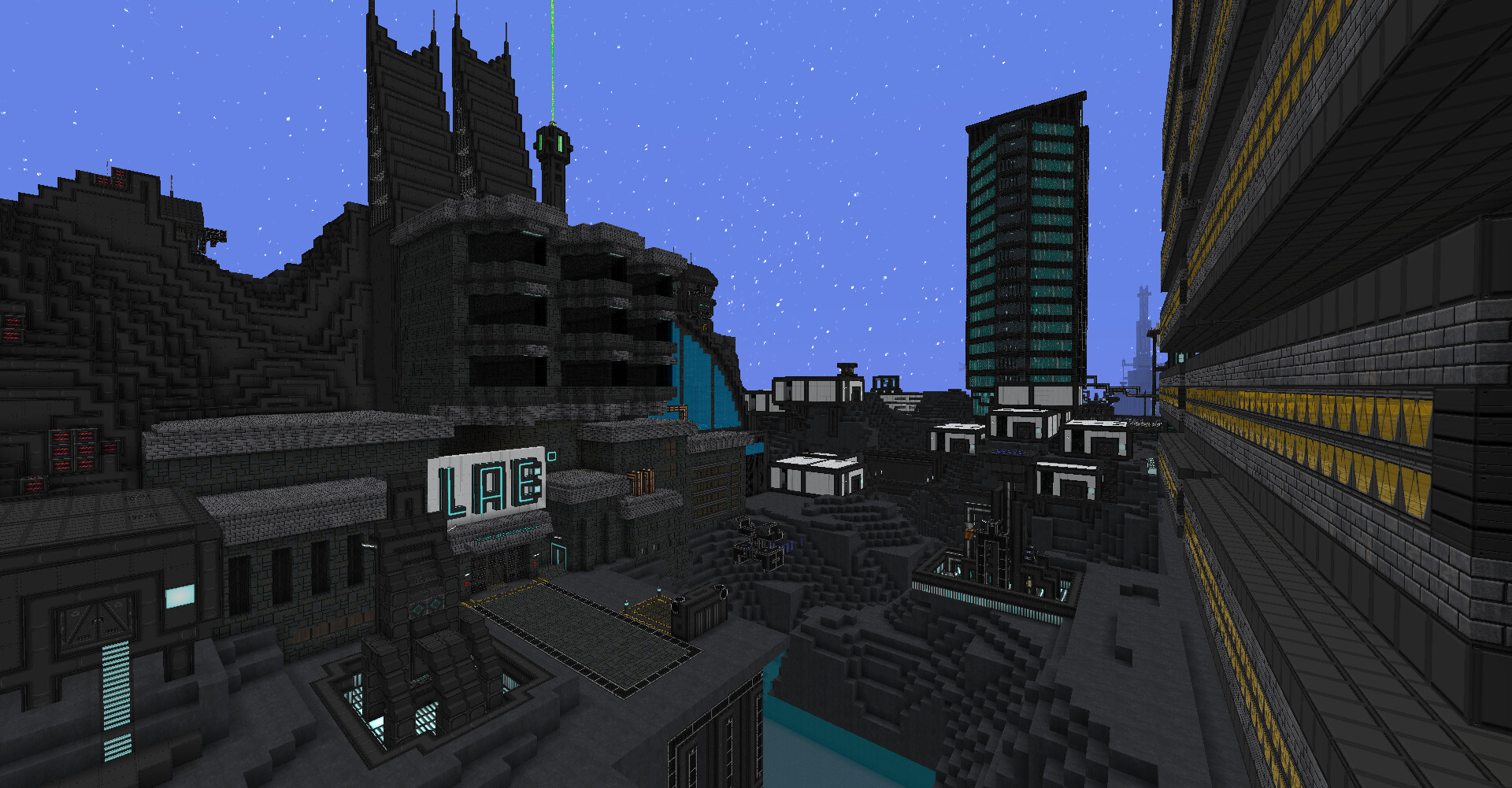 Norzeteus FutureCity Minecraft Map