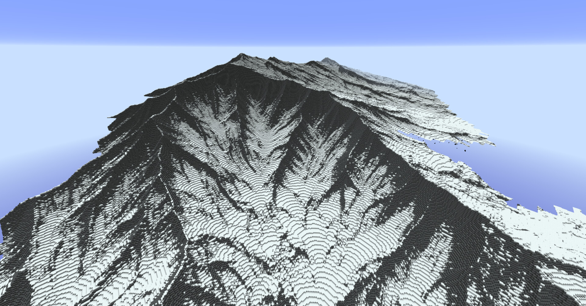 Snowy Mountains Satisfying Minecraft Map