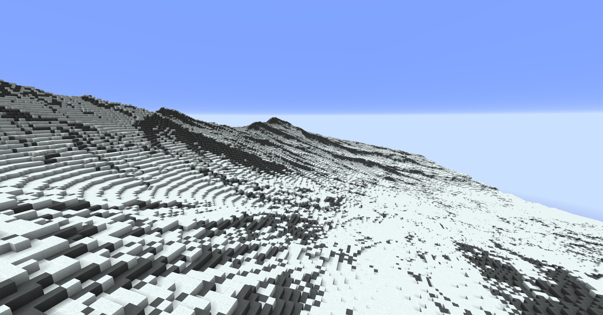 Snowy Mountains Satisfying Minecraft Map