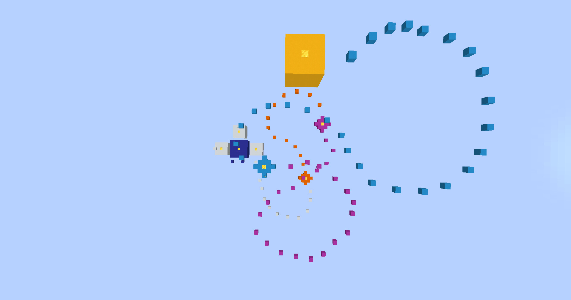 Jump and Run Minecraft Map