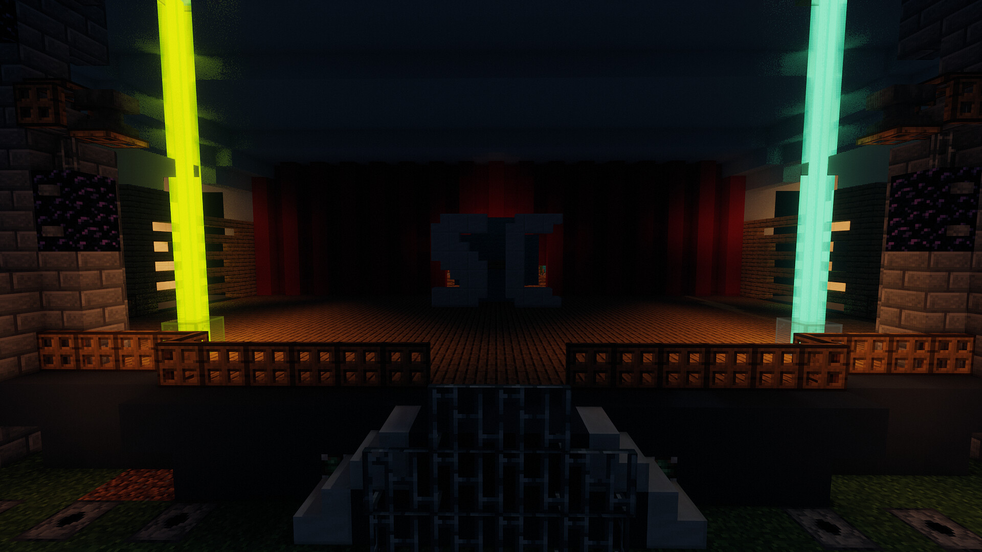 Minecraft Stage with Redstone Minecraft Map