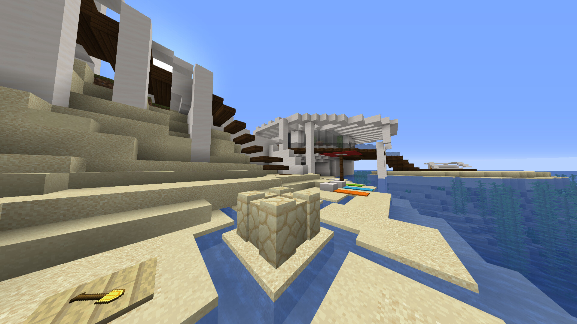 Modern Redstone Mansion Minecraft Map