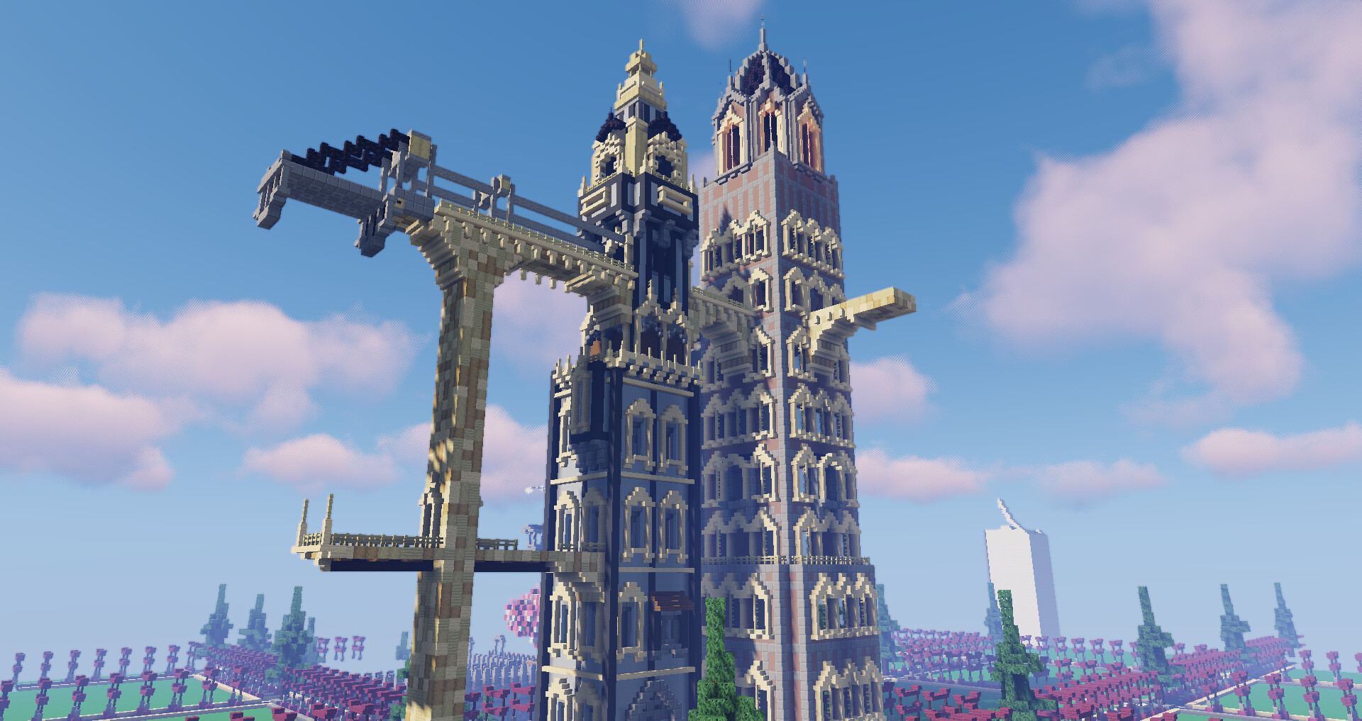Steampunk Towers Minecraft Map