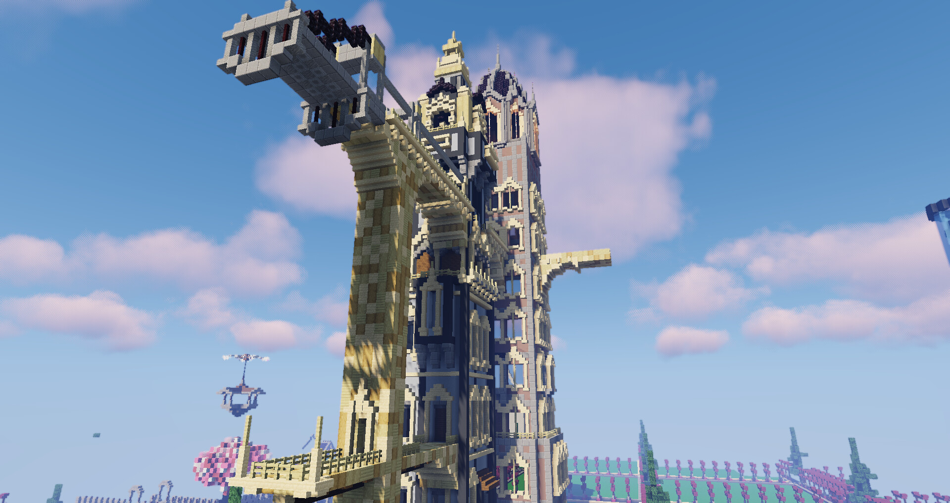Steampunk Towers Minecraft Map