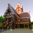 Waterhouse built in survival Minecraft Map & Project