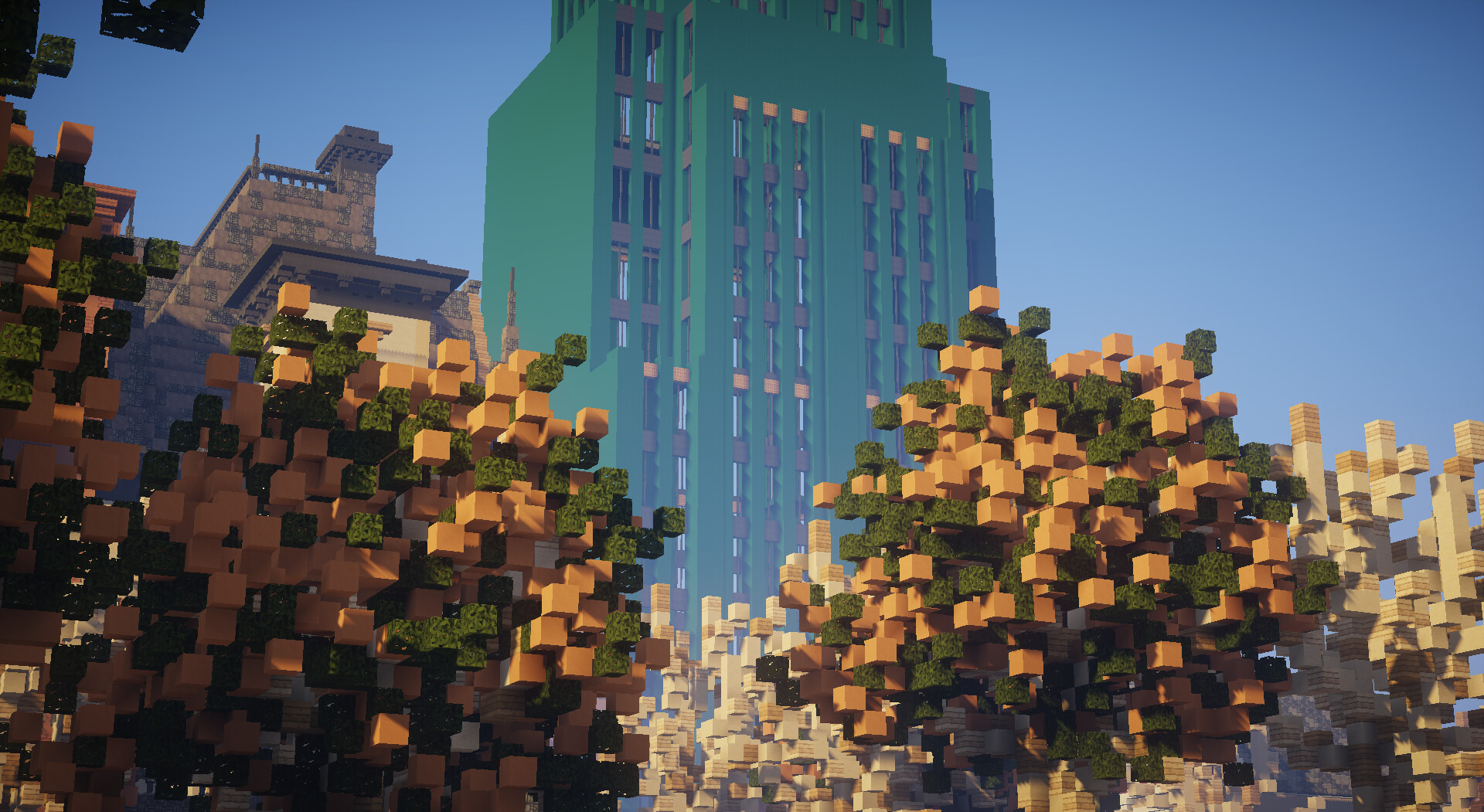 Fall City Update #6 Sky Rises! Minecraft Map